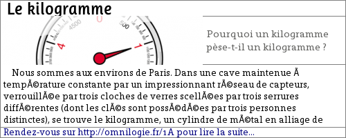 Le_Kilogramme