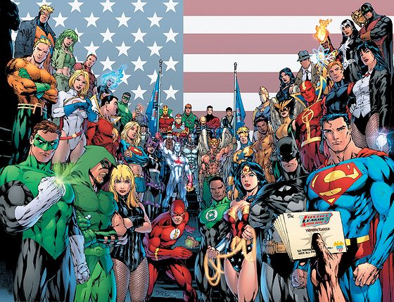 Les super-héros DC comics
