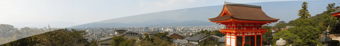 Les trois grandes capitales du Soleil Levant : Kyoto