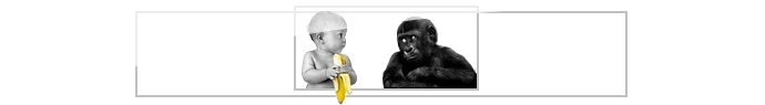Ouvrir une banane comme un singe