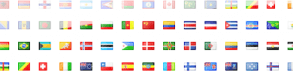 Drapeaux des six continents et des sept mers (2) - De toutes les couleurs...
