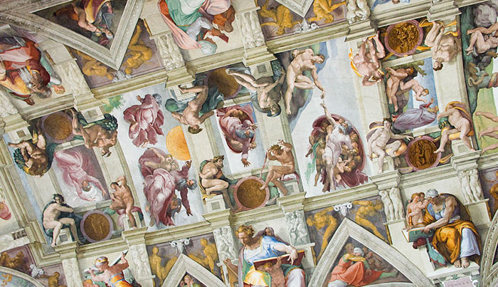 Plafond de la Chapelle Sixtine par Michel-Ange