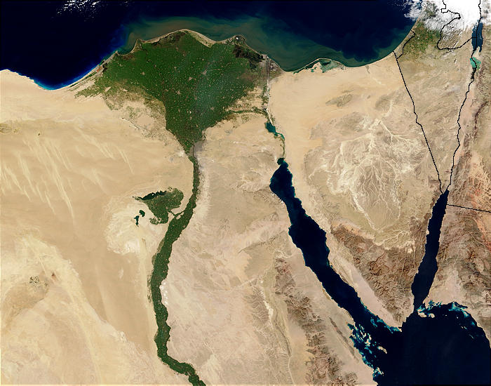 Le Nil et son delta