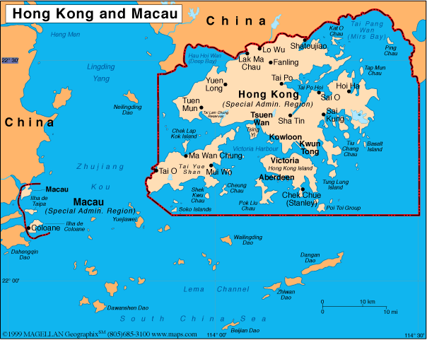 Macao et Hong Kong