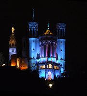 basilique ND de Fourvière à Lyon