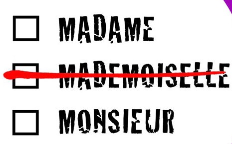 Madame, mademoiselle ? 