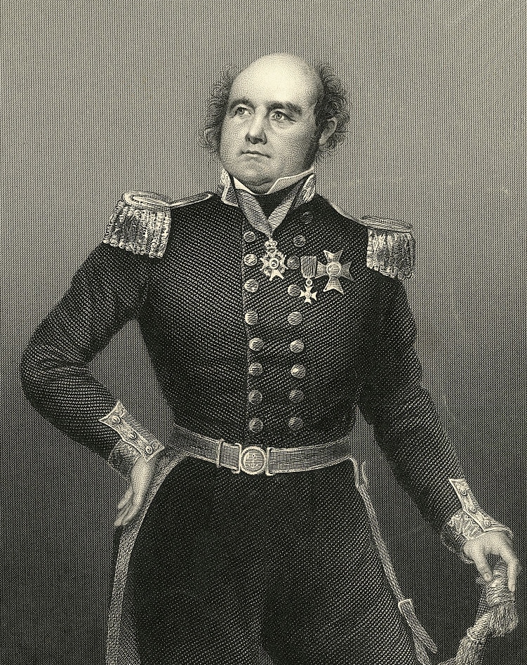 Le contre-amiral Sir John Franklin. 