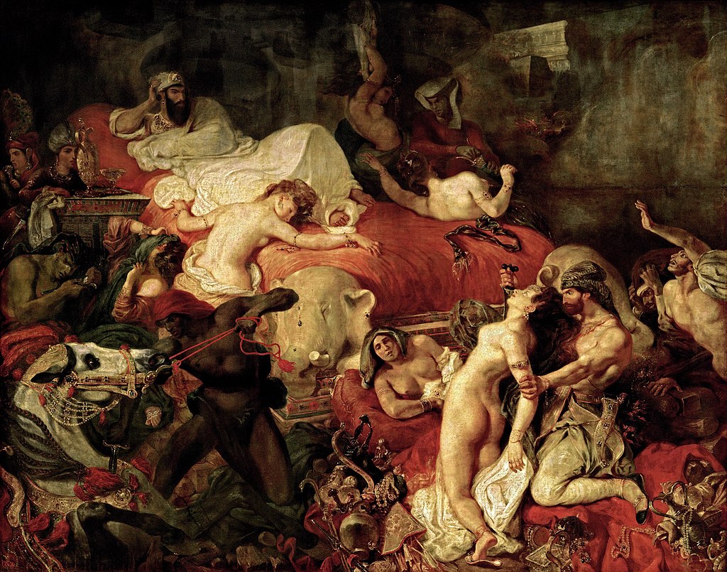 La mort de Sardanapale, Eugène Delacroix, Musée du Louvre