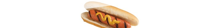 Le chien chaud, plus connu sous le nom de hot-dog...