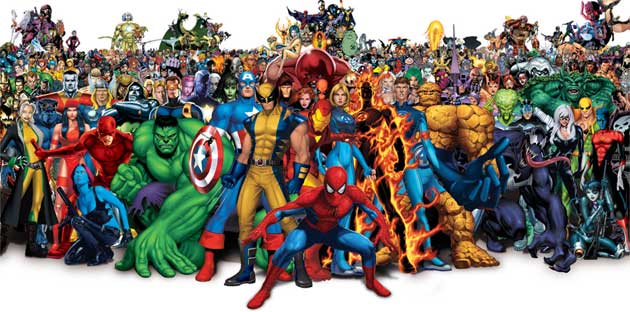 Les super-héros Marvel